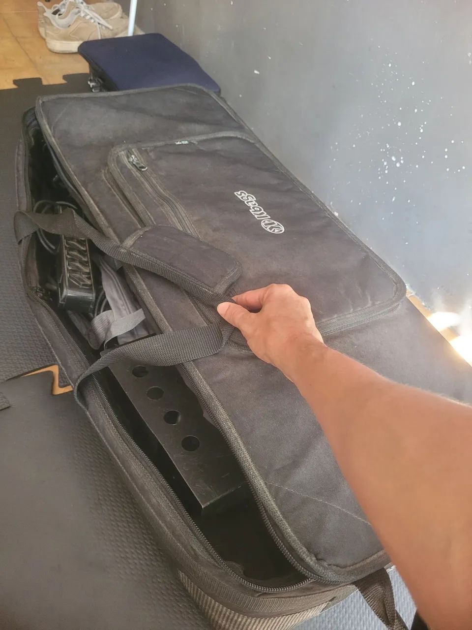 Bolsa Case ( k Bags.) Para bateria ferragem-iluminacao - Foto 3