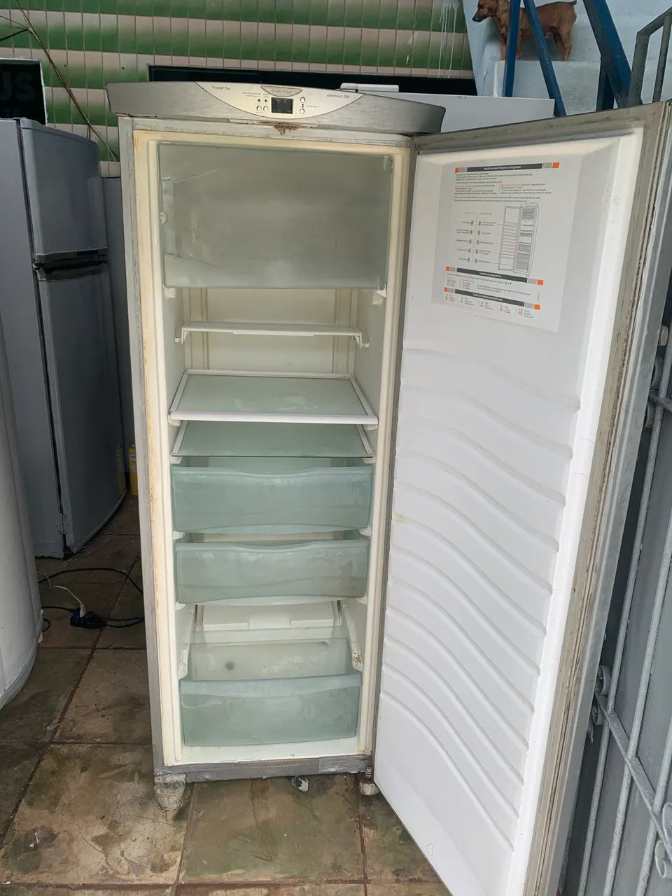 Freezer vertical Fross free