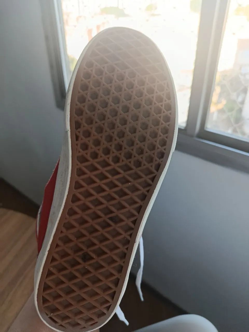 Tenis Vans Old School Vermelho e Branco - Foto 3