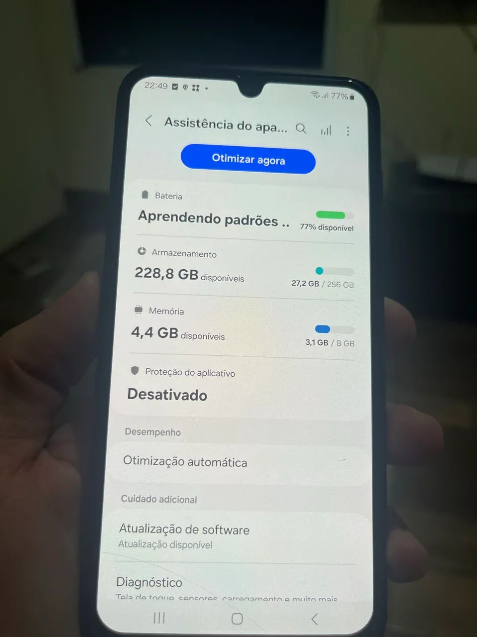 Samsung A15 256GB 8 memória ram  - Foto 4