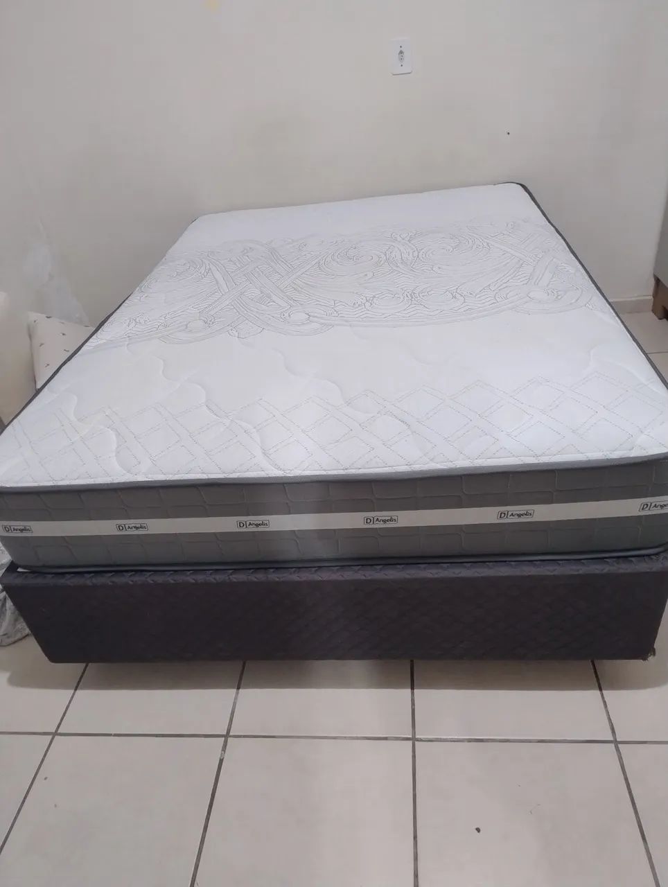 Cama casal box base + colchão  - Foto 2