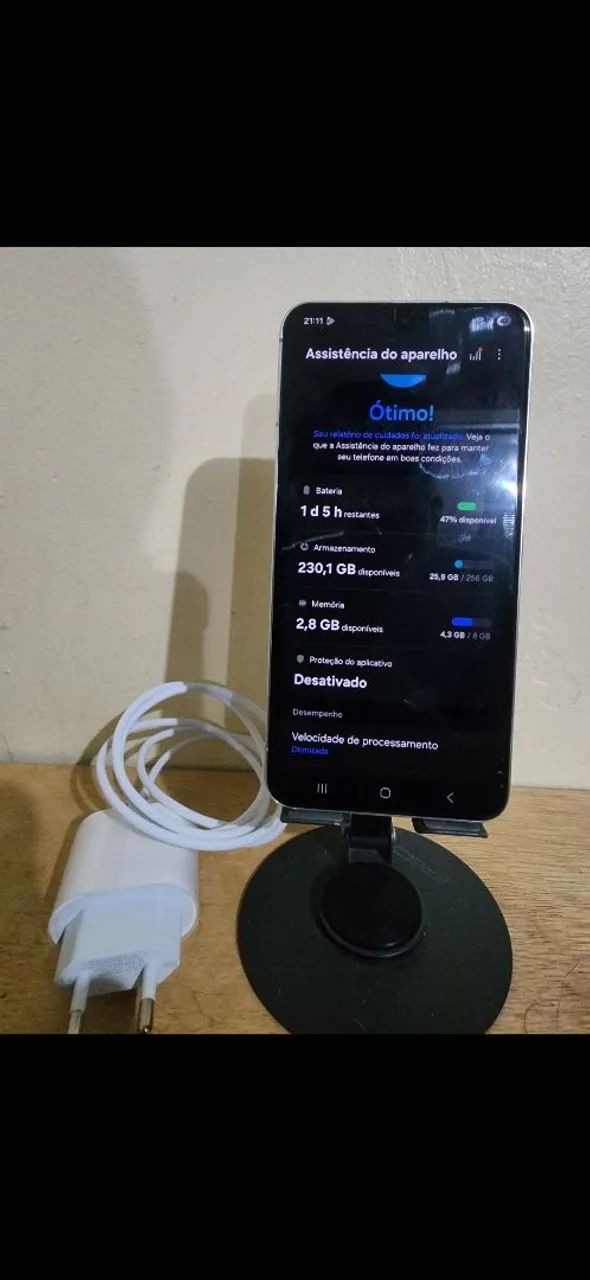 Celular Sansung s22 256gb branco - Foto 2