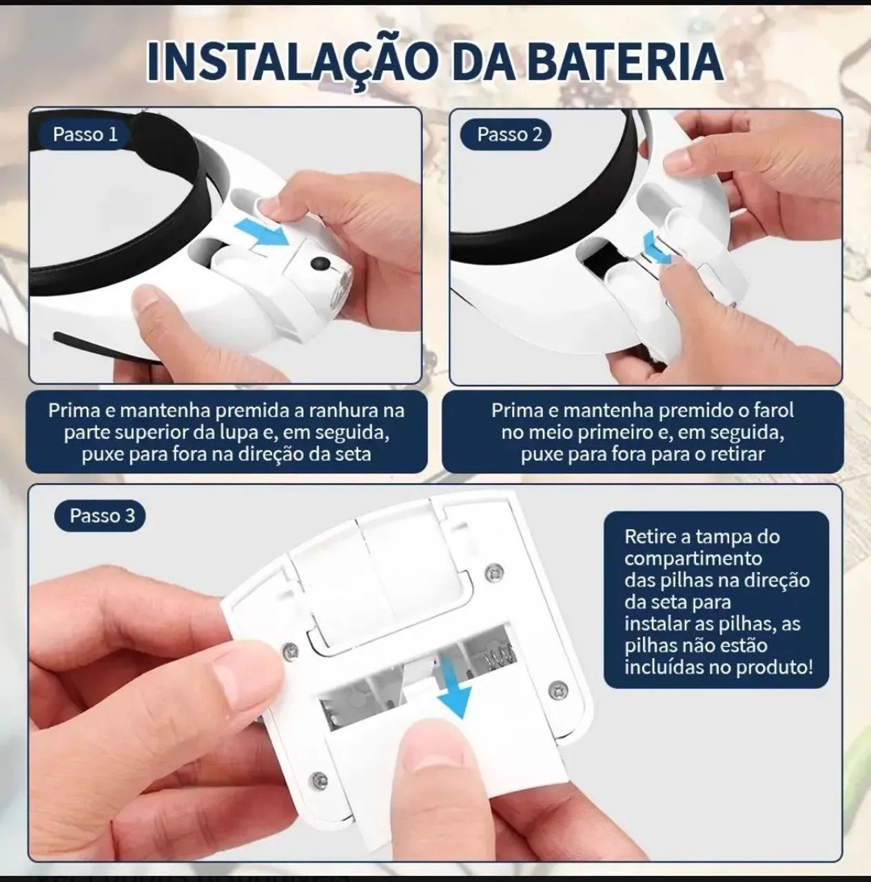 Lupa de cabeça  - Foto 2
