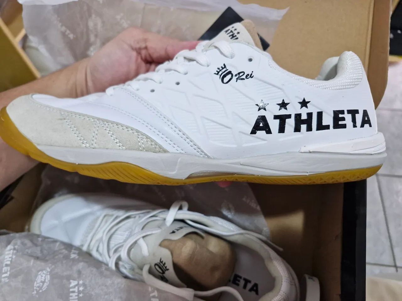 Chuteira tênis futsal athleta O Rei - Calçados Esportivos - Caicó