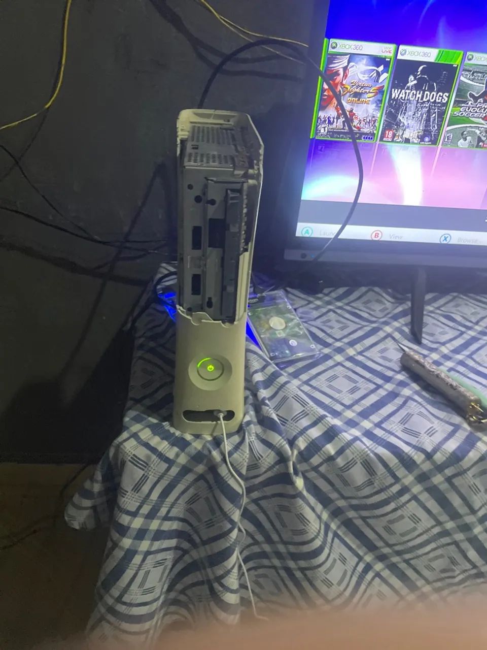 Xbox 360 único detalhe é carcaça 