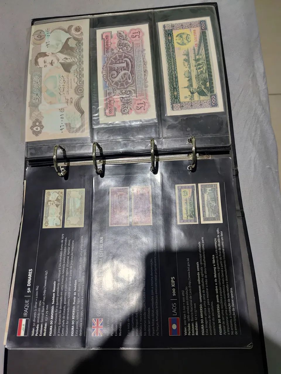 Coleção de moedas e notas antigas nacionais e internacionais  - Foto 2