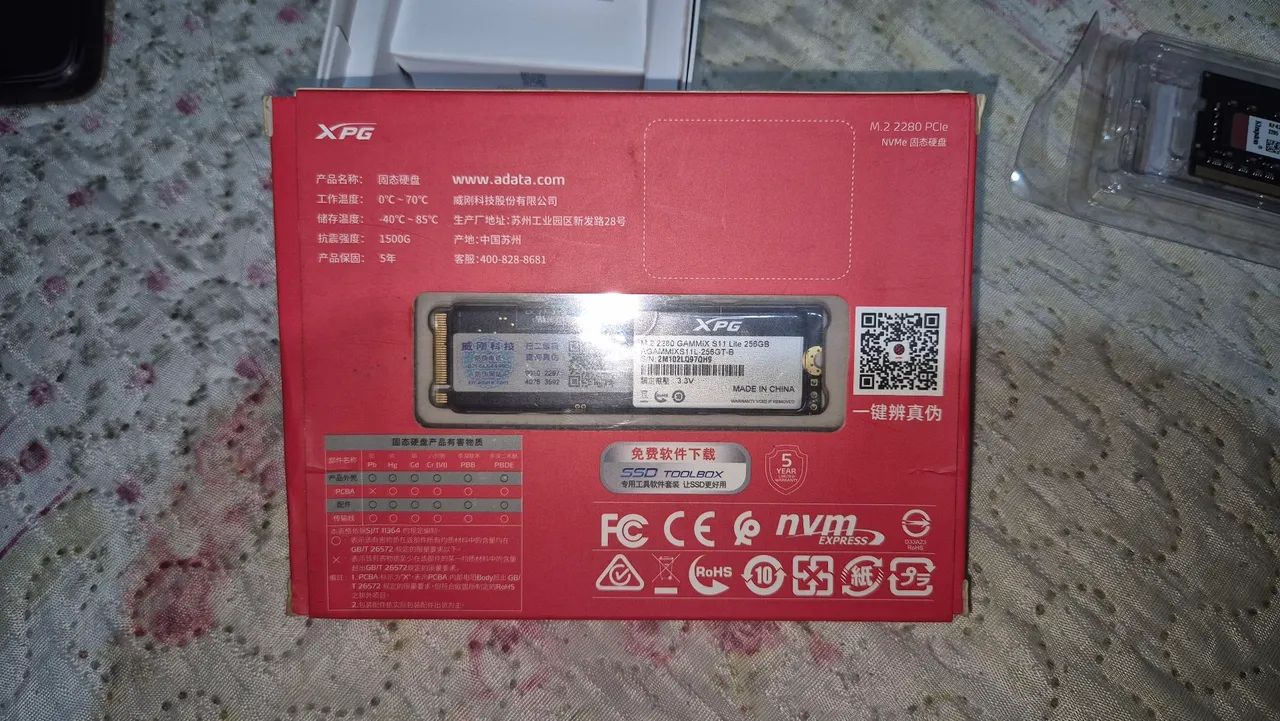 SSD 256GB XPG Gammix S11 Pro M.2 NVMe - Foto 3