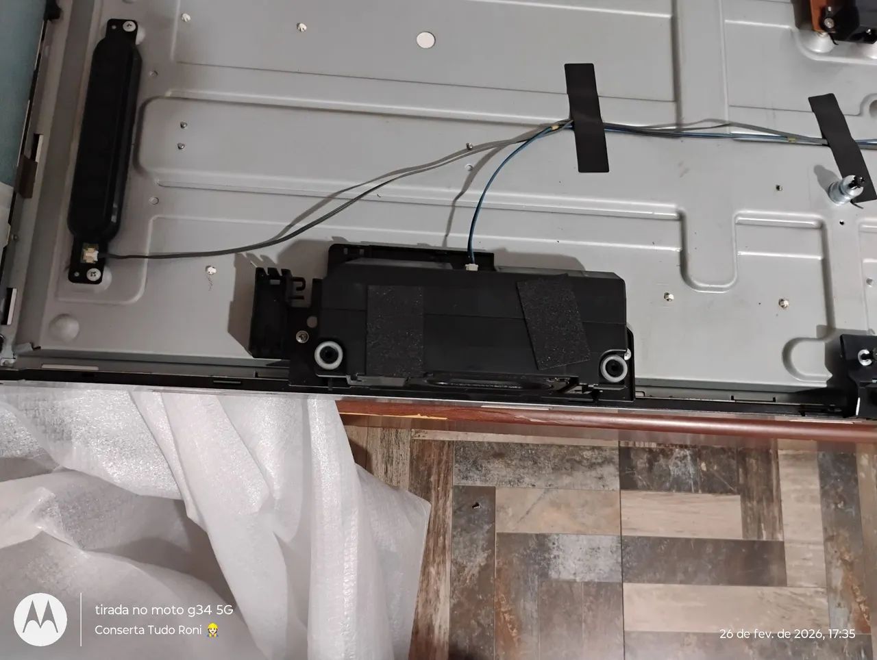 Par Falantes TV LG 55LA6214 + placa sensor controle - Foto 2