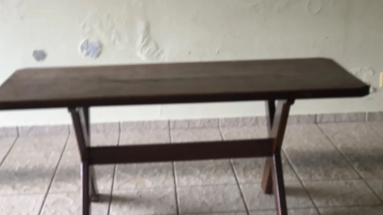 Mesa de madeira maciça 178/78 - Foto 5