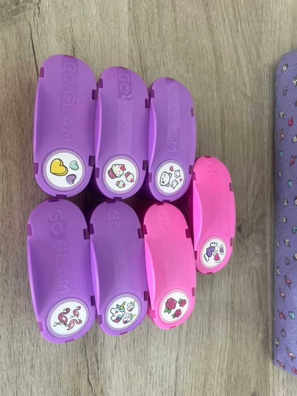 Kit Para Unhas Go Glam Nail Printer Value Sunny Rosa - Foto 3