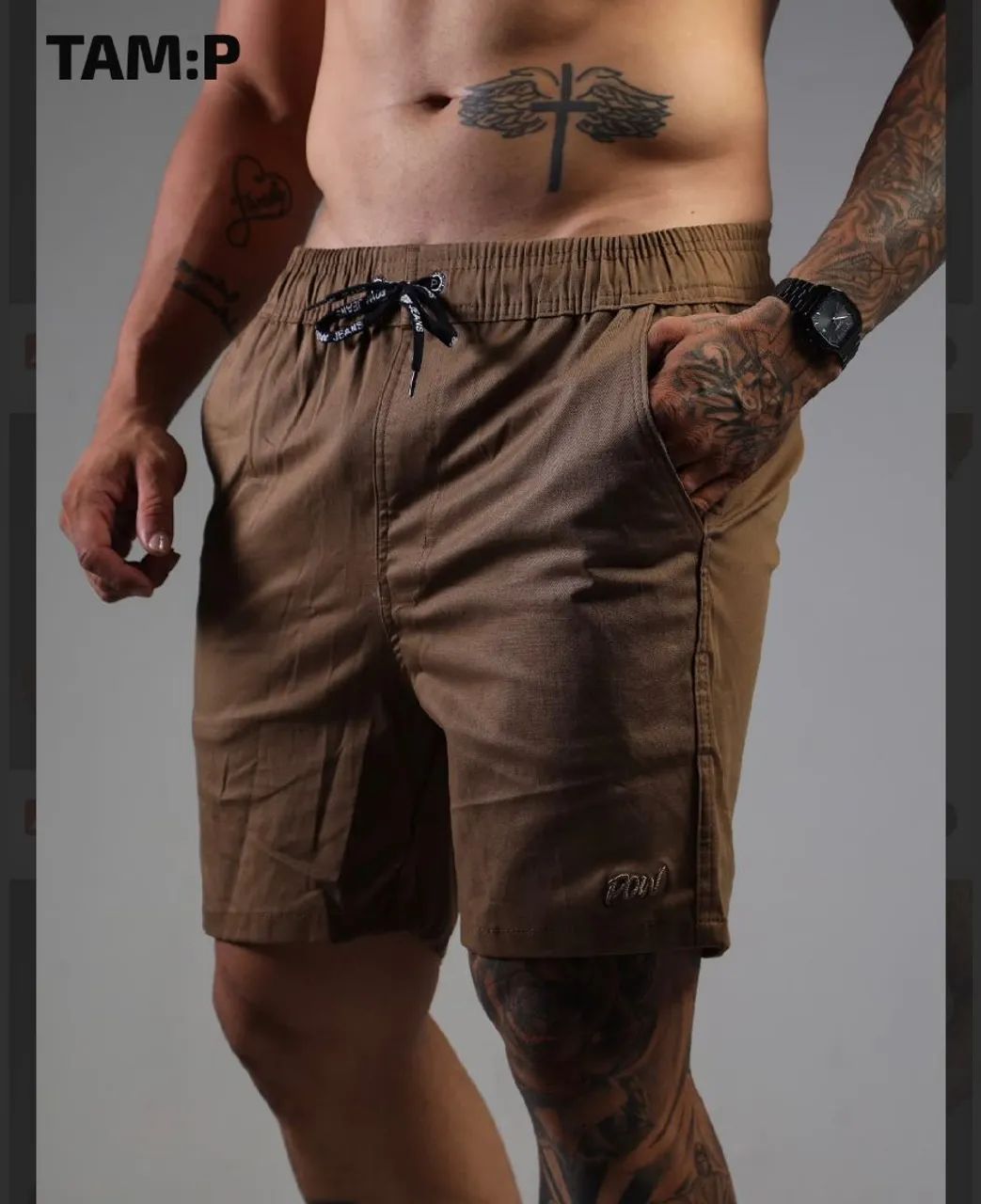 SHORTS MAURICINHO DE SARJA
