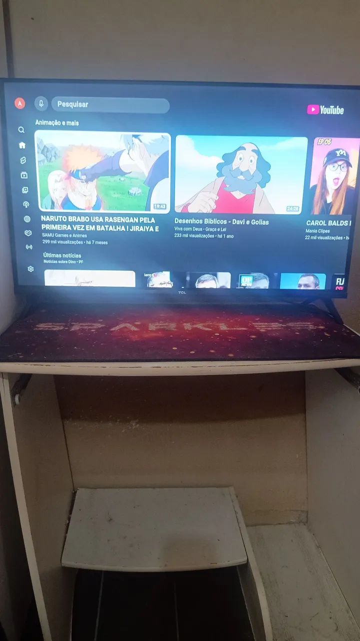 VENDO TELEVISÃO SMART TV 32 POLEGADAS TCL SEMI NOVA BARATO ACEITO TROCAS  - Foto 2