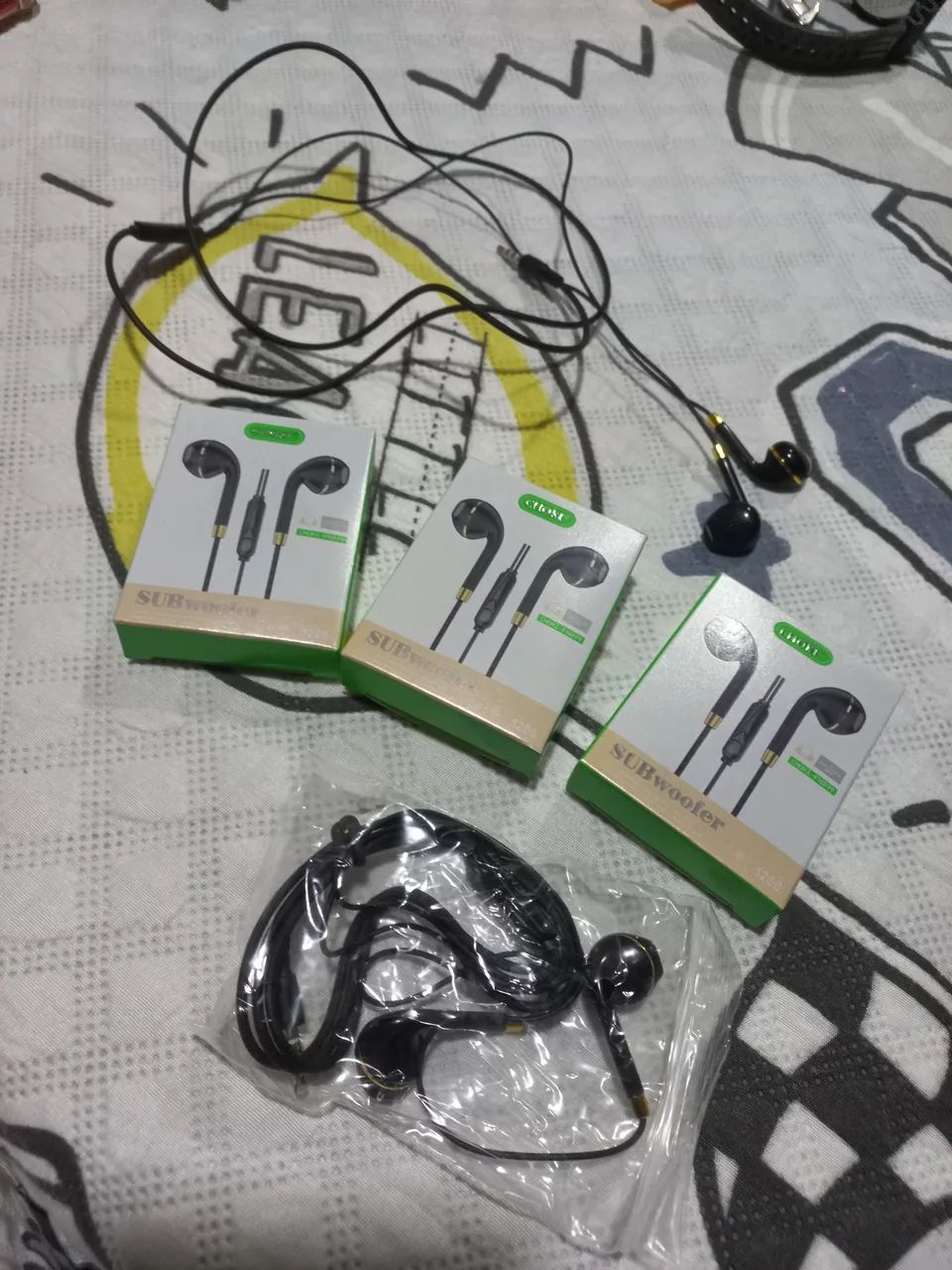 Fone de ouvido Shoki com Subwofer - Foto 3