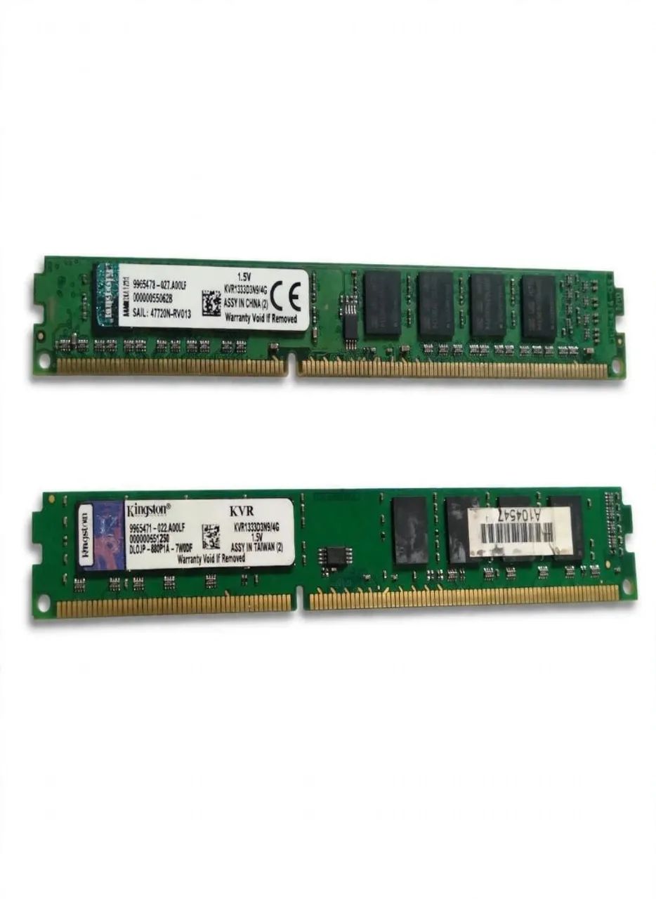 Kit memória Ran ddr3 4G (2×4) total 8 Giga 