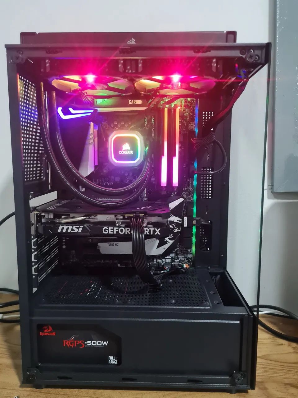 Pc Gamer i9 9900k / 16gb RAM DDR4 3600Mhz / RTX 4060 8gb Ventus Black Edition - Foto 2