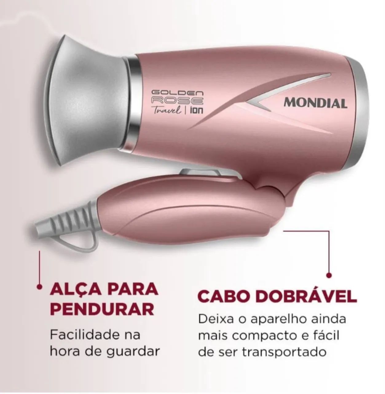 Secador Bivolt Mondial