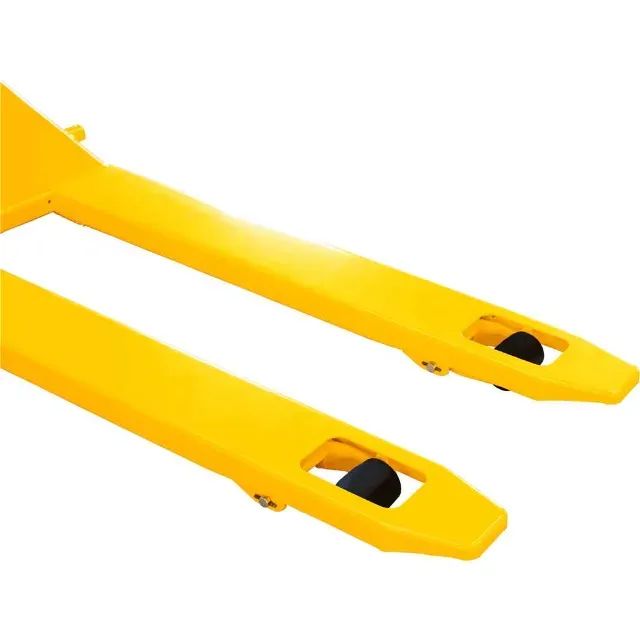 Paleteira hidráulica, 1,5 tonelada (1,5 tf), 1.150 mm x 550 mm, roda simples de nylon, PSN - Foto 2