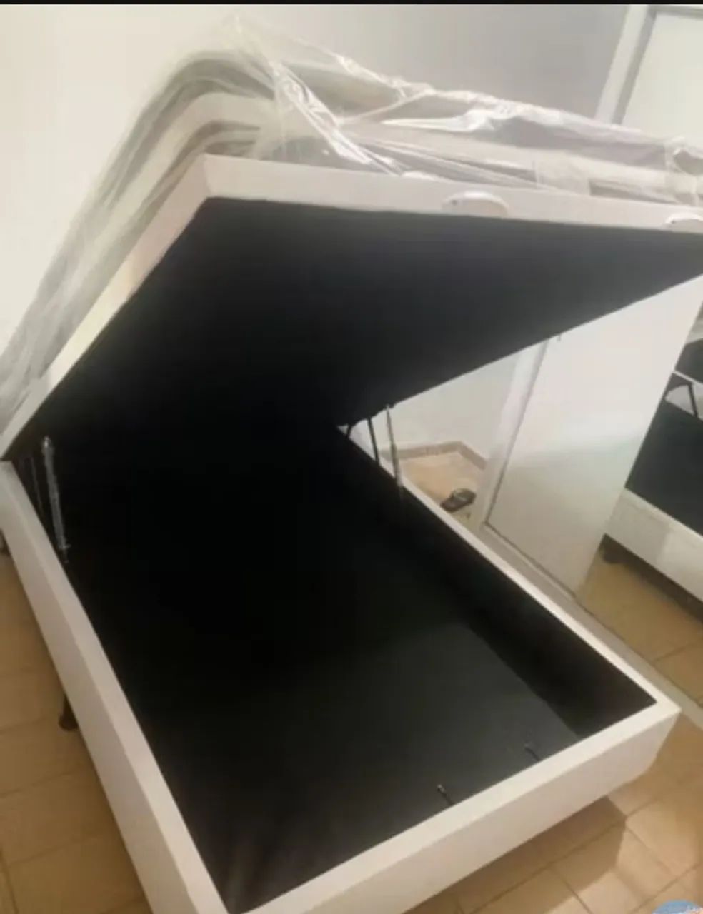 Cama casal molas ensacadas
