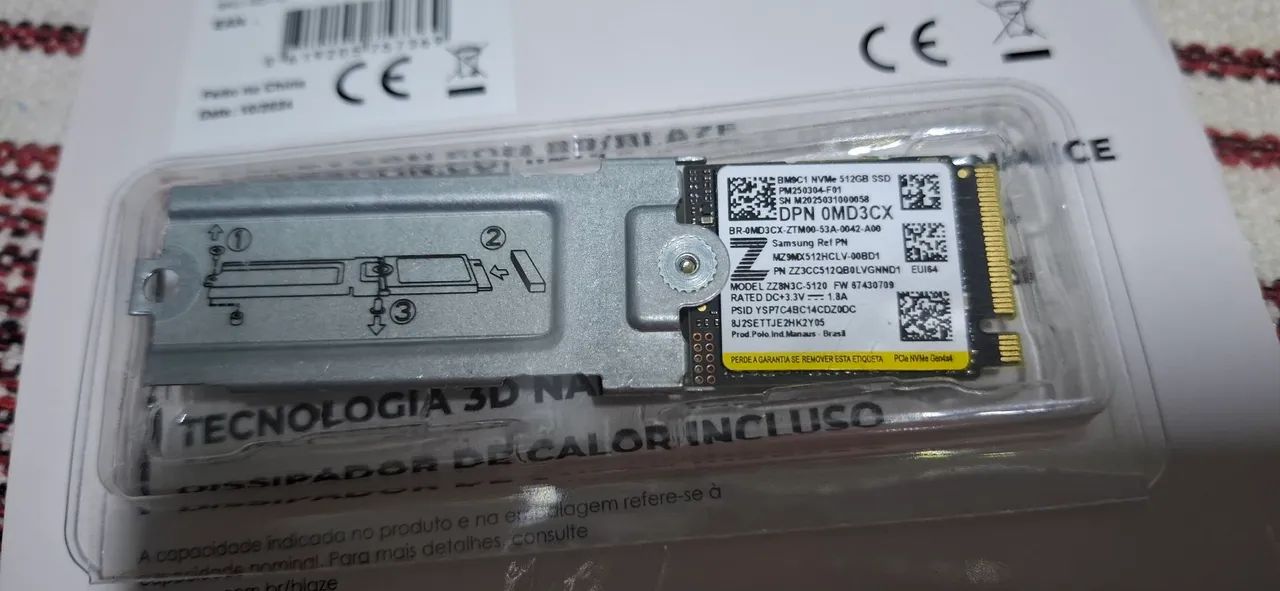 SSD NVME 512 Gen 4x4 - Foto 2