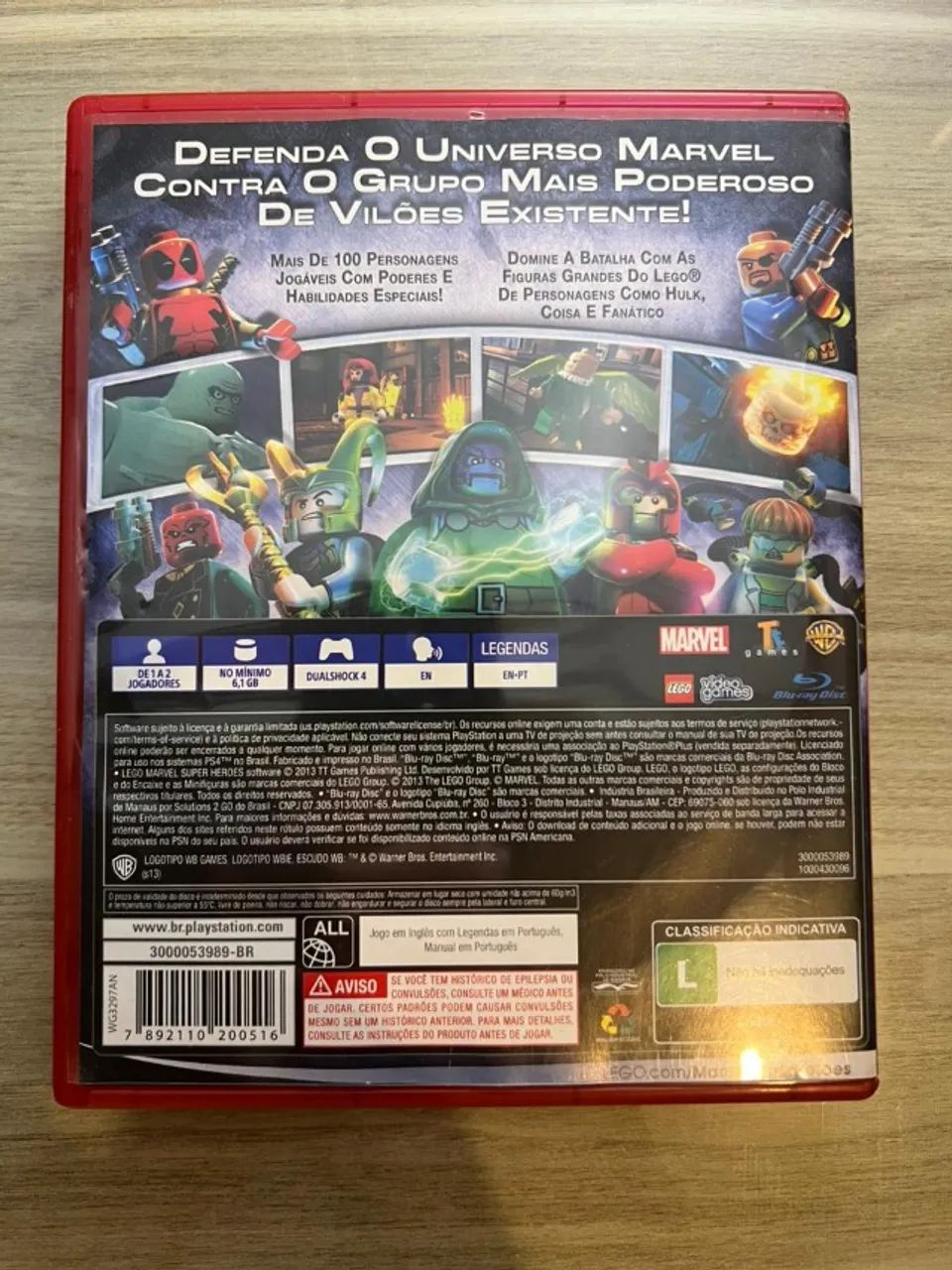 Lego Marvel Super Herdes - PS4 - Foto 2