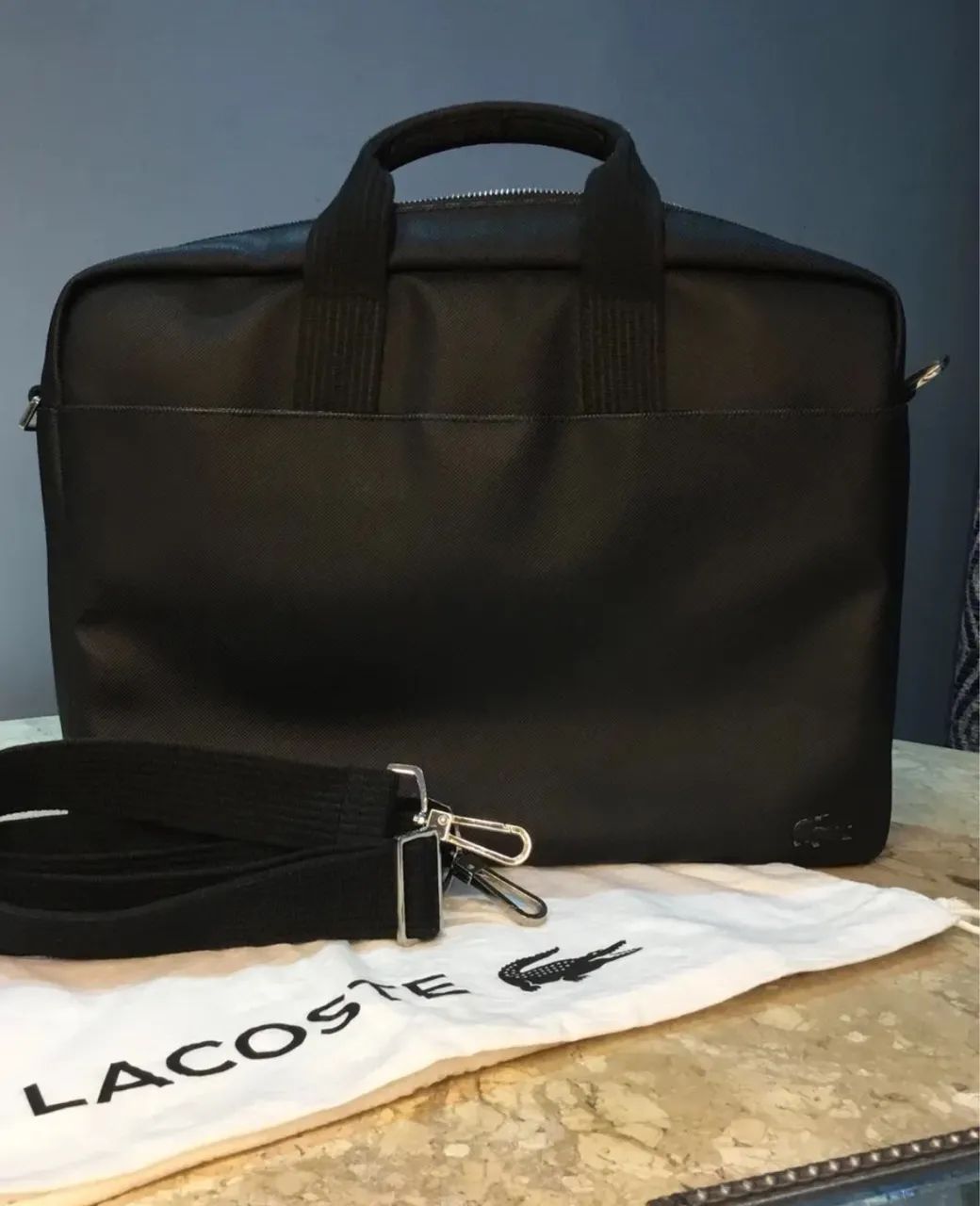 Pasta Bolsa Executiva Notebook Lacoste 