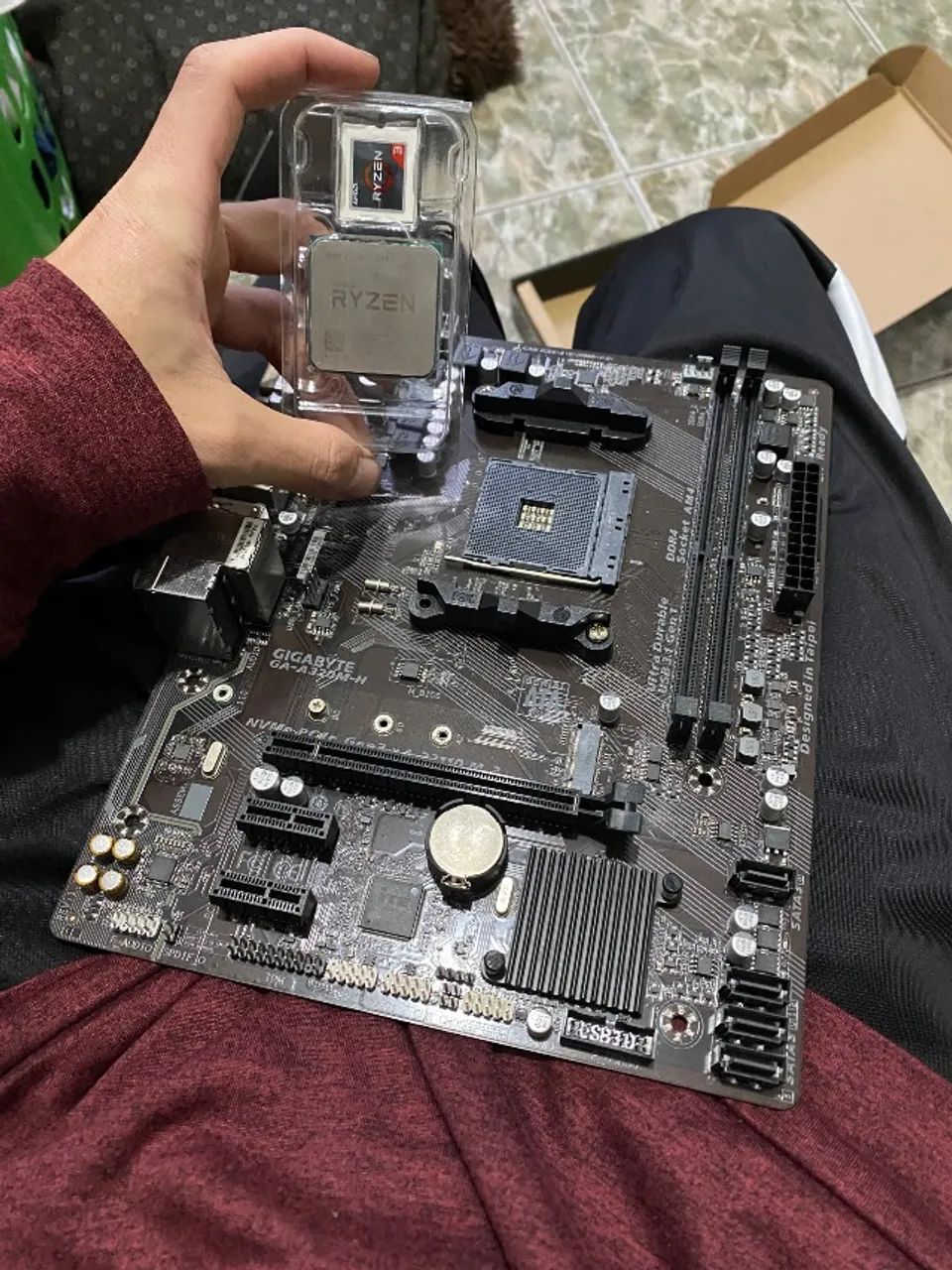 Ryzen 3 2200G A320M-H - Foto 4