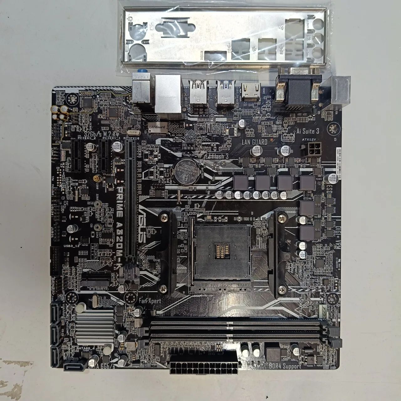 PLACA MÃE ASUS PRIME A320M-K