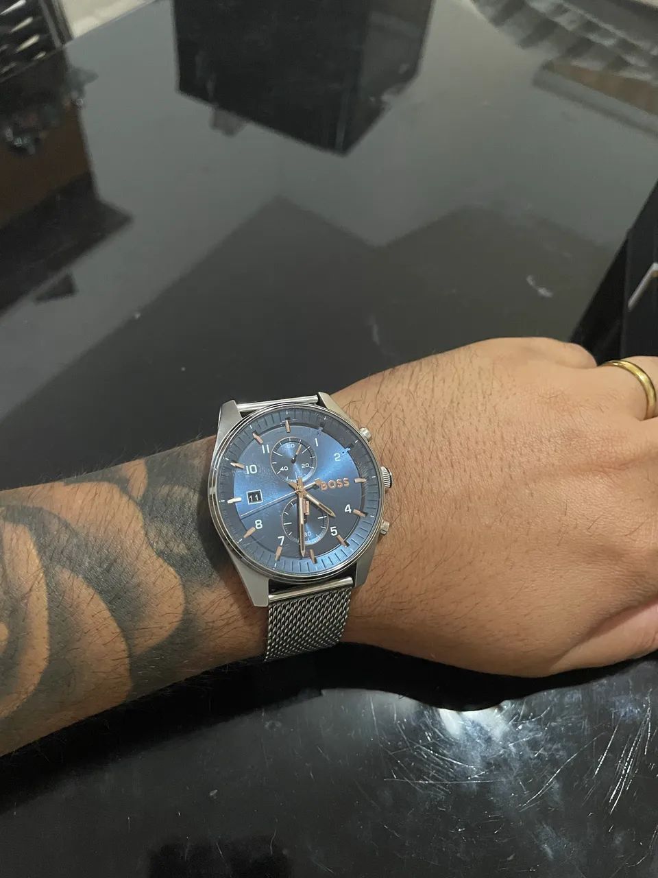 Vendo relógio Boss - Semi novo Original - Foto 2