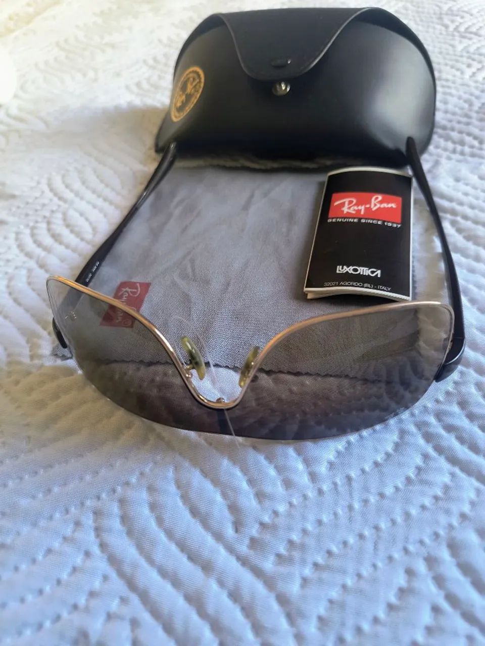 Óculos de sol Rayban marrom novo - Foto 4