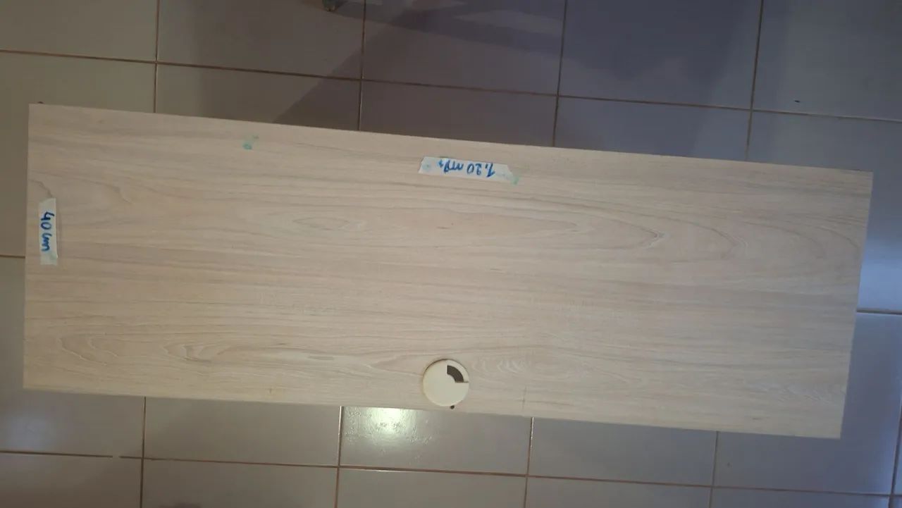 Mesinha para penteadeira ou computador com duas caixas baú  - Foto 5