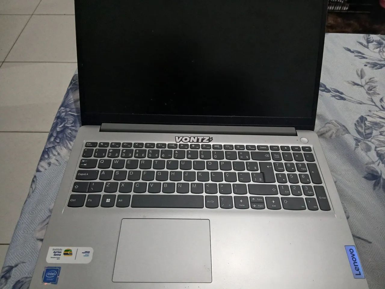 Notebook Celeron 15.6 128gb Ssd 4gb W11Lenovo Cor Prateado<br> - Foto 2