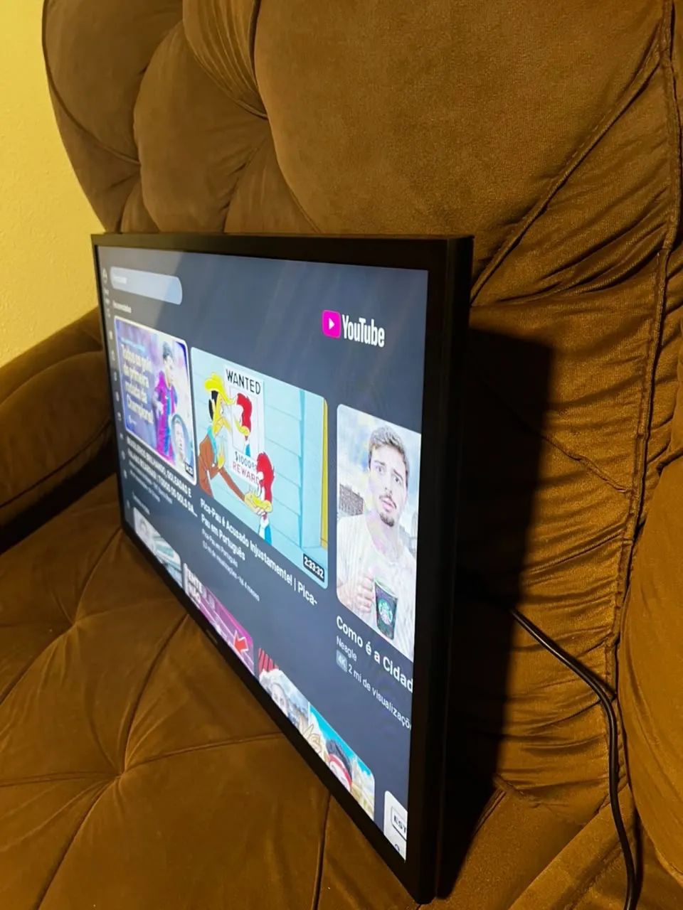 TV Samsung Smart 32 Polegadas - Controle Novo - Foto 4