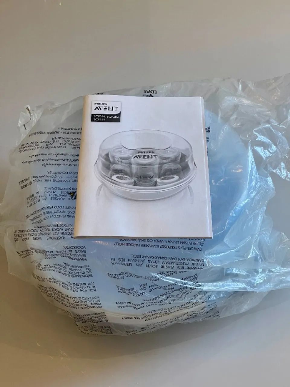 Esterilizador a Vapor para Micro-ondas Philips Avent SCF281/02 - Com Manual e Caixa - Foto 2