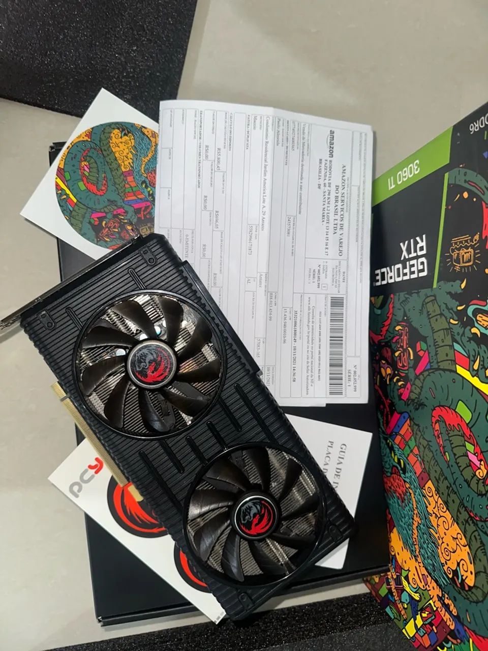 Geforce RTX 3060ti 8gb pcyes - Foto 5