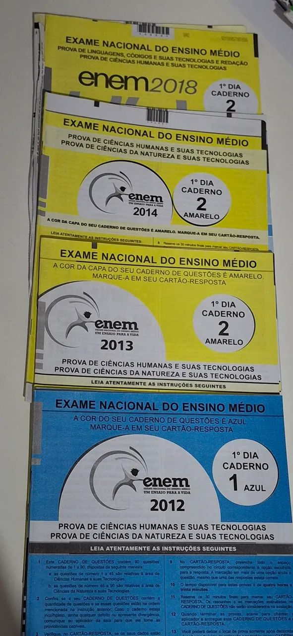 2 Apostilas de Exercícios para o Enem  - Foto 4