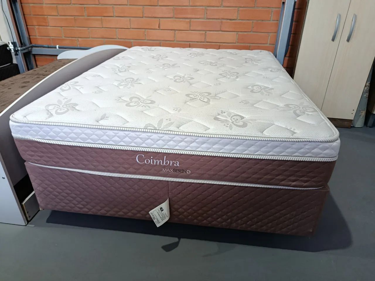 CAMA BOX CASAL SEMI NOVA  MOLAS ENSACADAS  - Foto 4