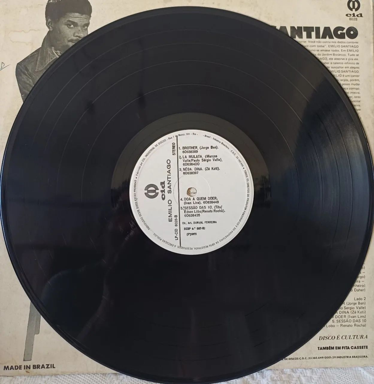 Lp / Vinil: Emílio Santiago  - Foto 4