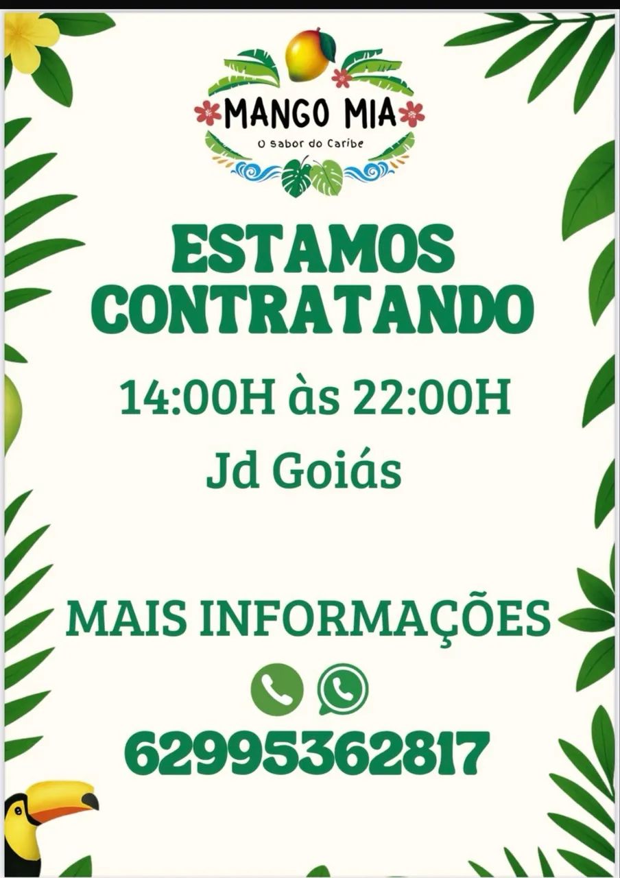 Atendimento ao público, e produção de alimentos 