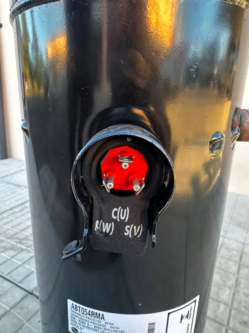 Compressor Ar Condicionado LG ABT054RMA Trifásico 220V - Foto 4