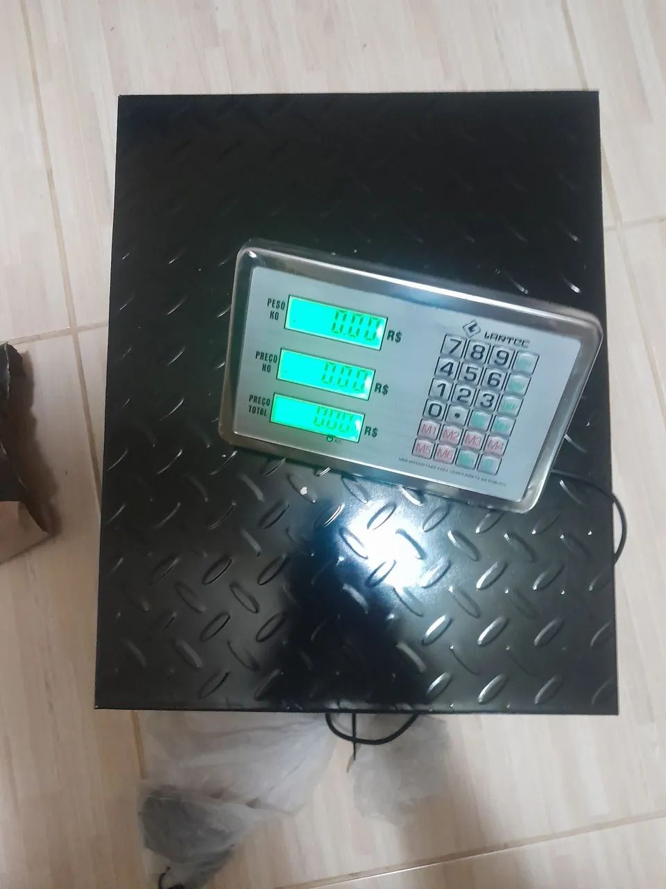 Balança plataforma 200kg nova  - Foto 3