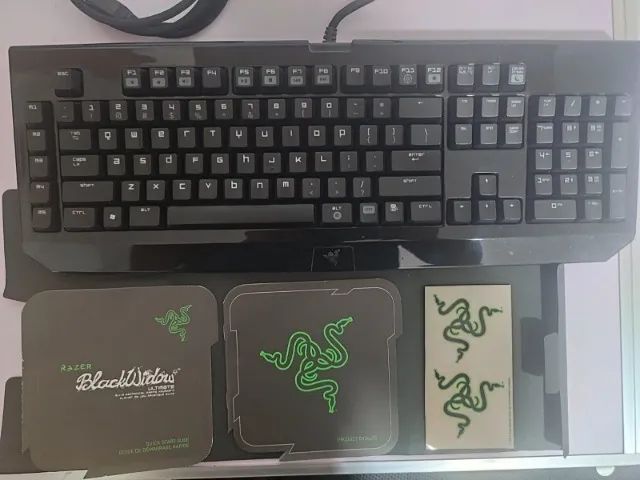 Teclado Razer Blackwidow Ultimate Edition com defeito - Foto 2