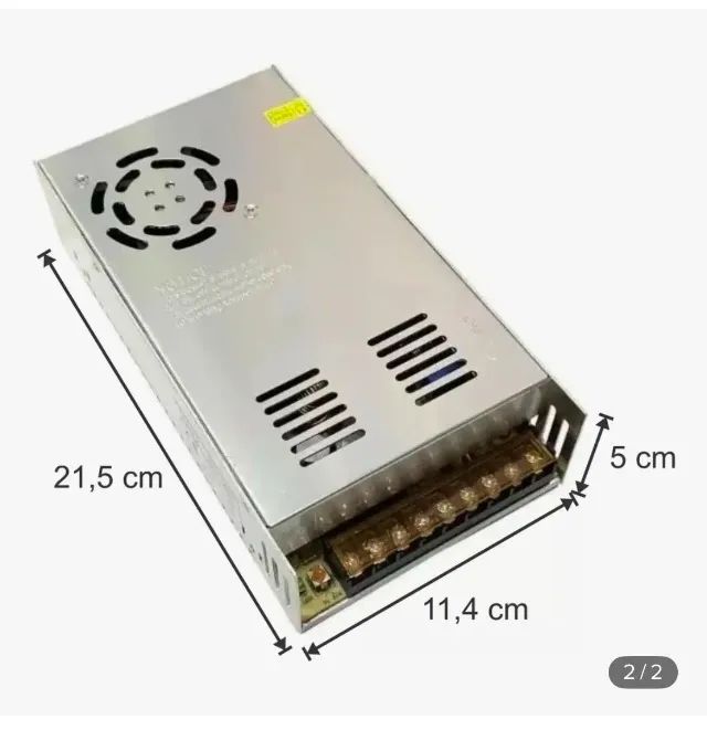 Fonte Chaveada 12v 50a 600w S-600-12 - Foto 2