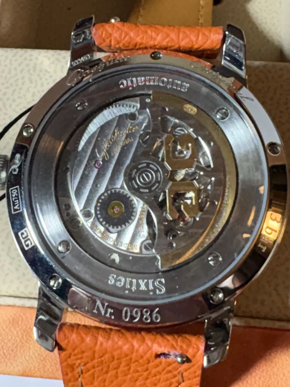 Relogio Glasshutte Original 39mm Super Clone - Foto 2