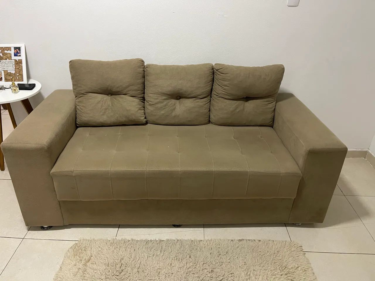 Vendo sofá 3 lugares  - Foto 2