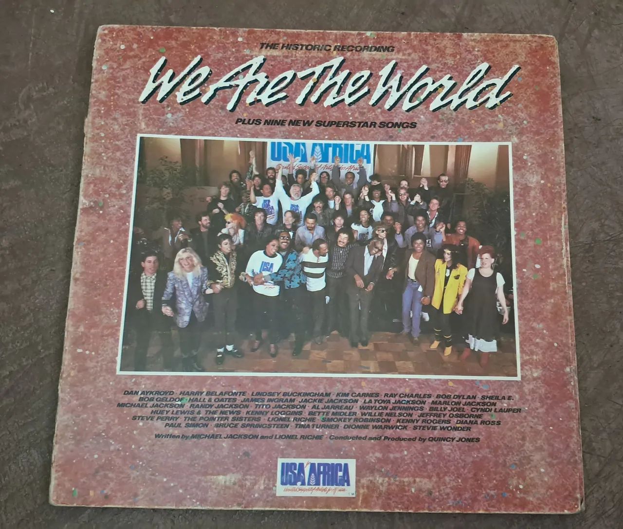 WE ARE THE WORLD LP-VINIL 