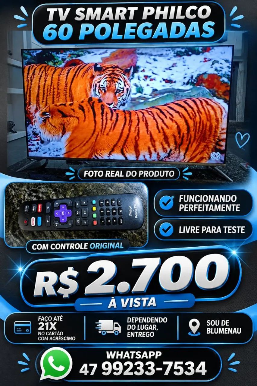 Tv smart 60 polegadas 