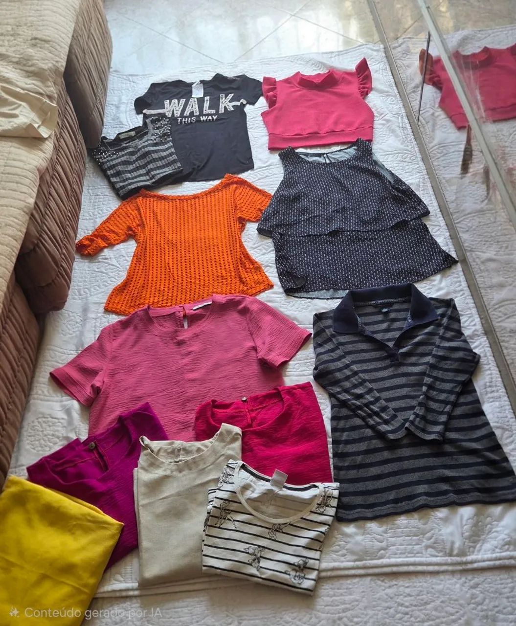 Lote de roupa Feminina 50 pcs  - Foto 3