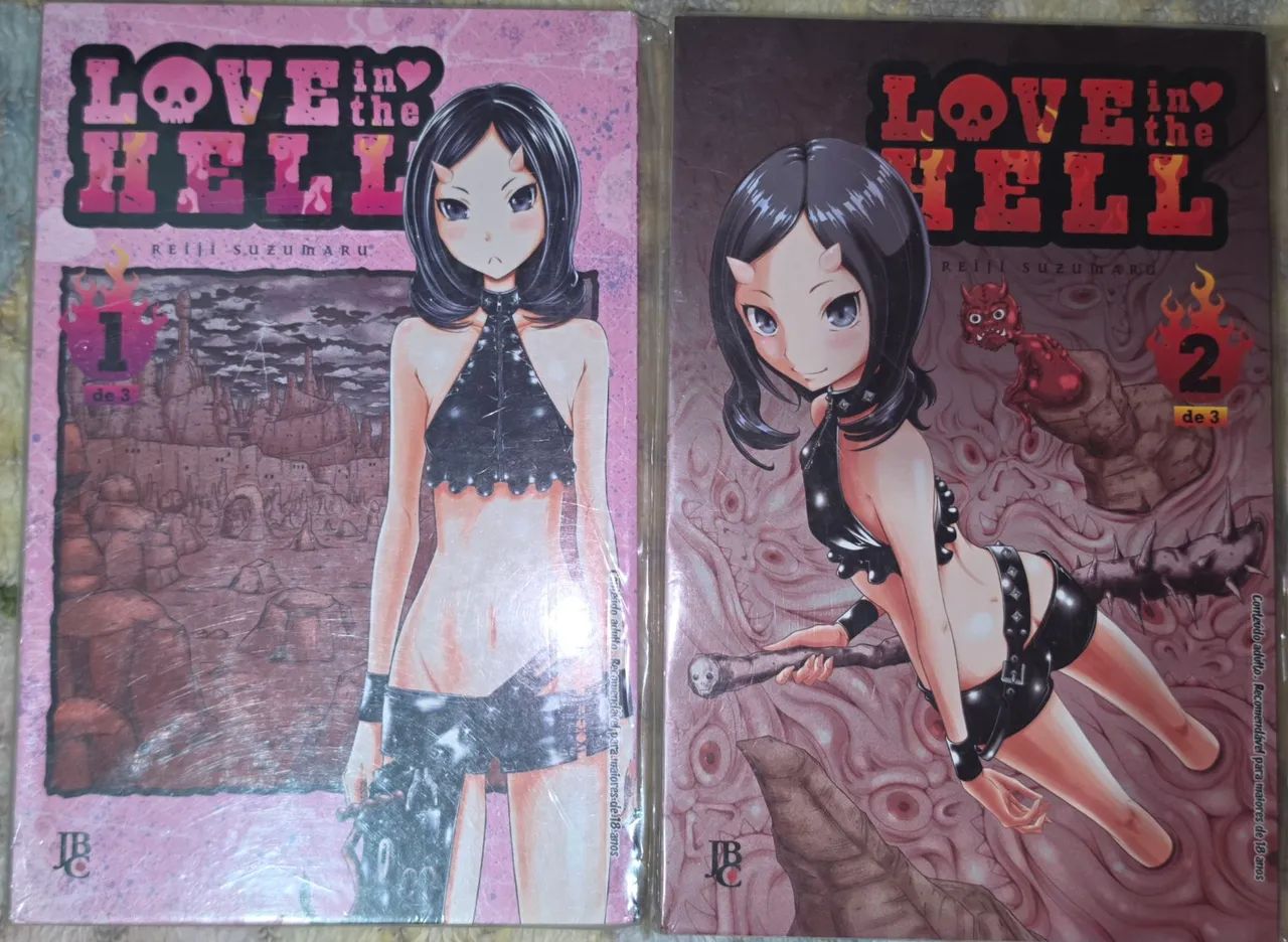 Mangá Love In The Hell 1 e 2