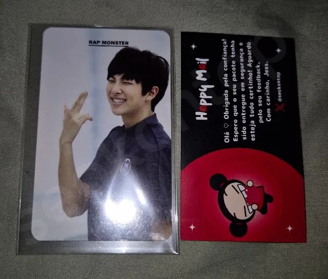 Photocard Original O!RUL8,2? RM Kim Namjoon (AVARIADO)