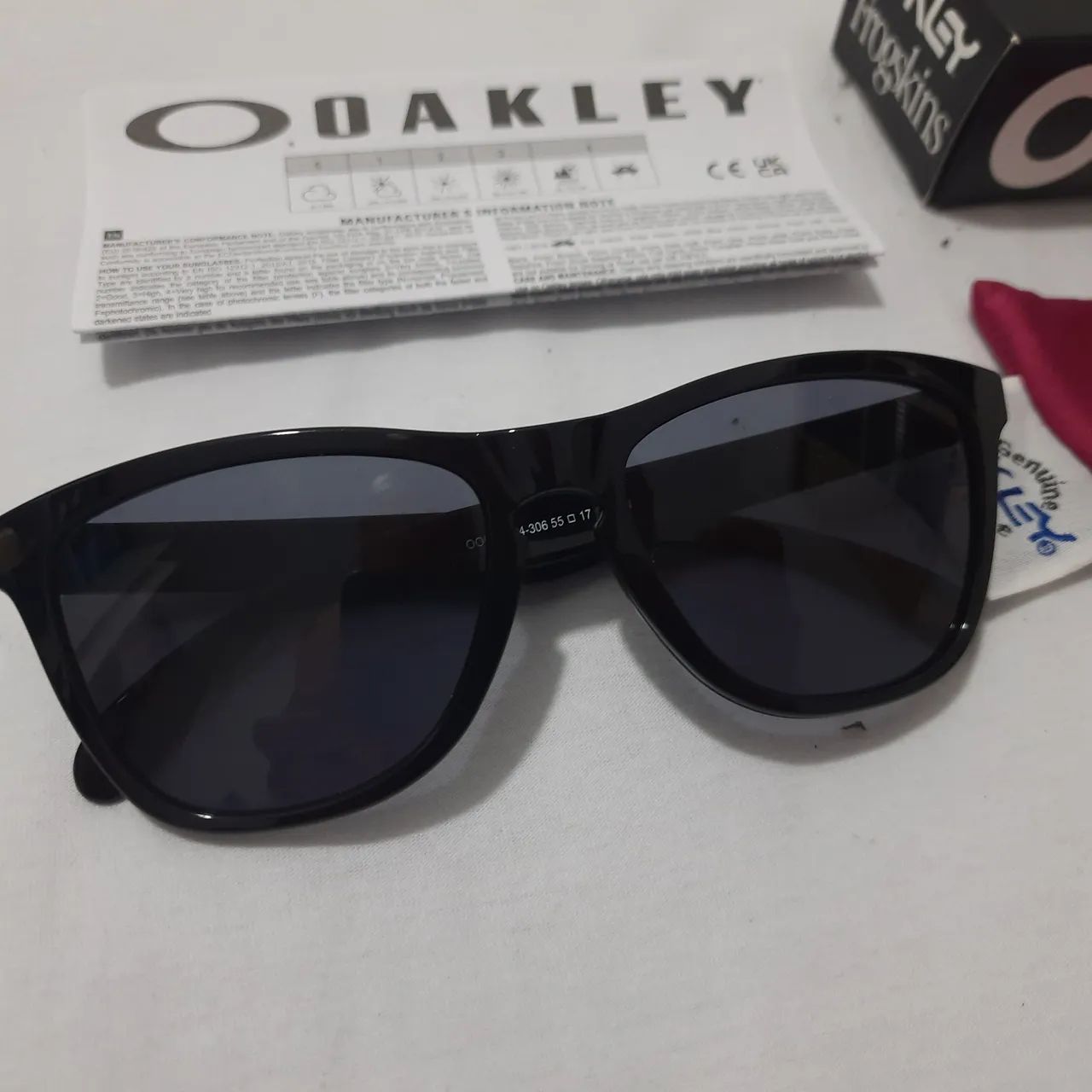 Óculos Oakley Frogskins black  - Foto 2